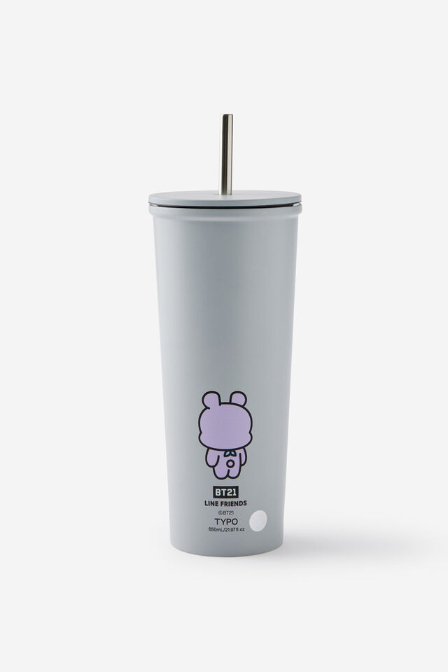 Collab Metal Smoothie Cup, LCN BT21 MANG