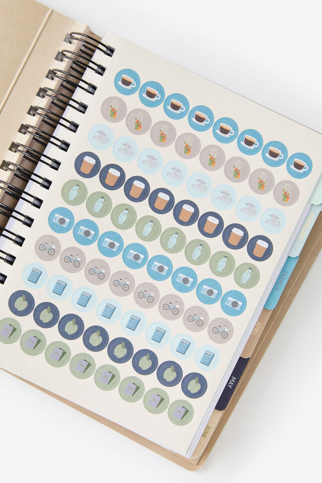 2026 Goals Daily Planner, Diffusion Chai