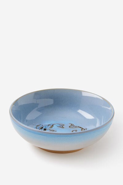 Ramen Bowl, BLUE SKIES KOI FISH