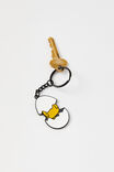 Collab Enamel Keyring, LCN SAN GUDETAMA / EGG - alternate image 2