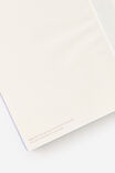 Metro B5 Hard Lined Notebook, DIFFUSION SILVER LILAC - alternate image 4