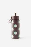 On The Move 350Ml Sipper Top, ESPRESSO POLKA - example image 1
