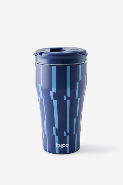 Loft Smoothie Cup 700Ml, ZIG ZAG NAVY