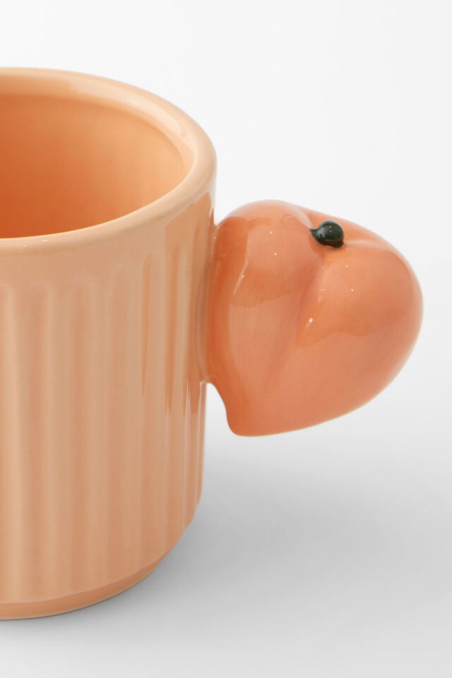 Squeeze It Fruit Mug, PEACH