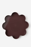 Scalloped Fashion Tray, ESPRESSO - example image 2