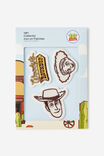 Collector Iron On Patches 3Pk, LCN DIS TOY STORY WOODYS ROUNDUP - example image 3