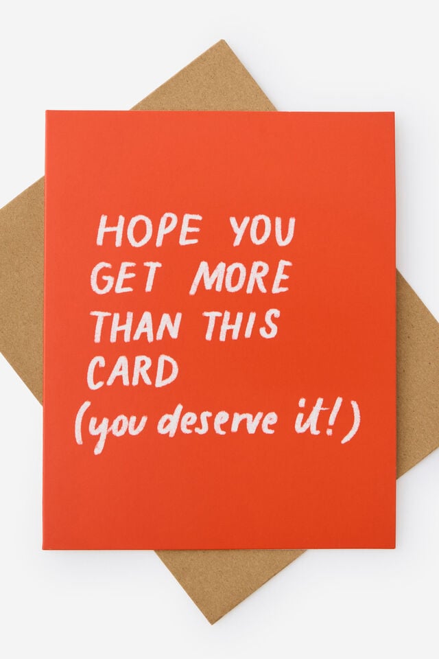 Love Card 2.0, YOU DESERVE IT!