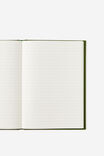 A5 Clothbound Journal, MARTINI GREEN - example image 3