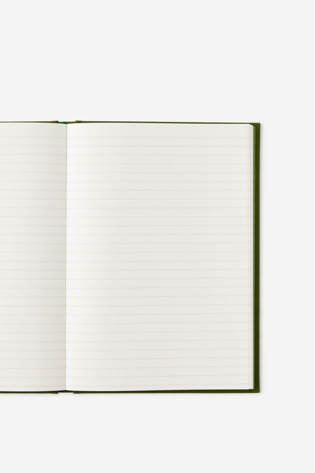 A5 Clothbound Journal, MARTINI GREEN