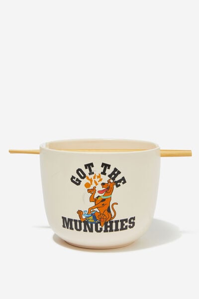 Collab X Feed Me Bowl, LCN WB SCOOBY DOO GOT THE MUNCHIES