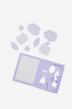 Luxe Nice Card, PICKED THIS FLOWER LILAC POP-OUT - alternate image 3
