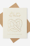 YOU TIED THE KNOT EMBOSS