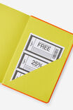 2027 A5 Daily On Schedule Diary, LAVA RED/WASABI - example image 4
