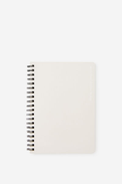 B6 Spiral Notebook, RIVER GUM