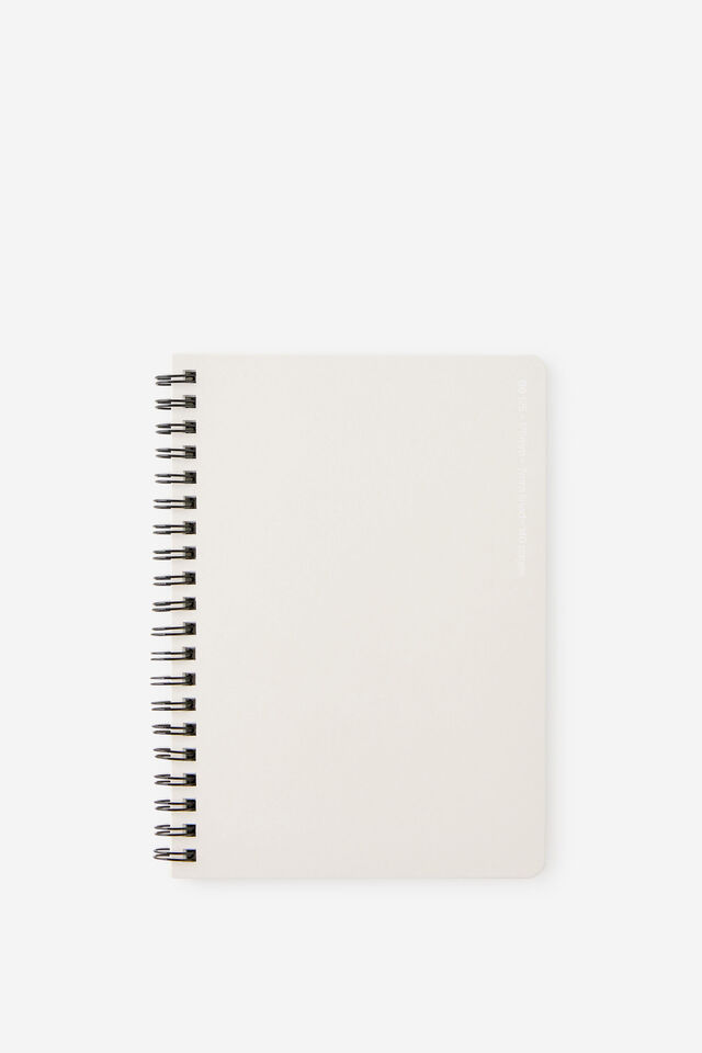 B6 Spiral Notebook, RIVER GUM