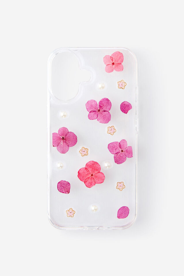 Trinket Phone Case Iphone 16, TRAPPED FLORAL