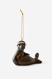 BABY SEAL SANTA HAT