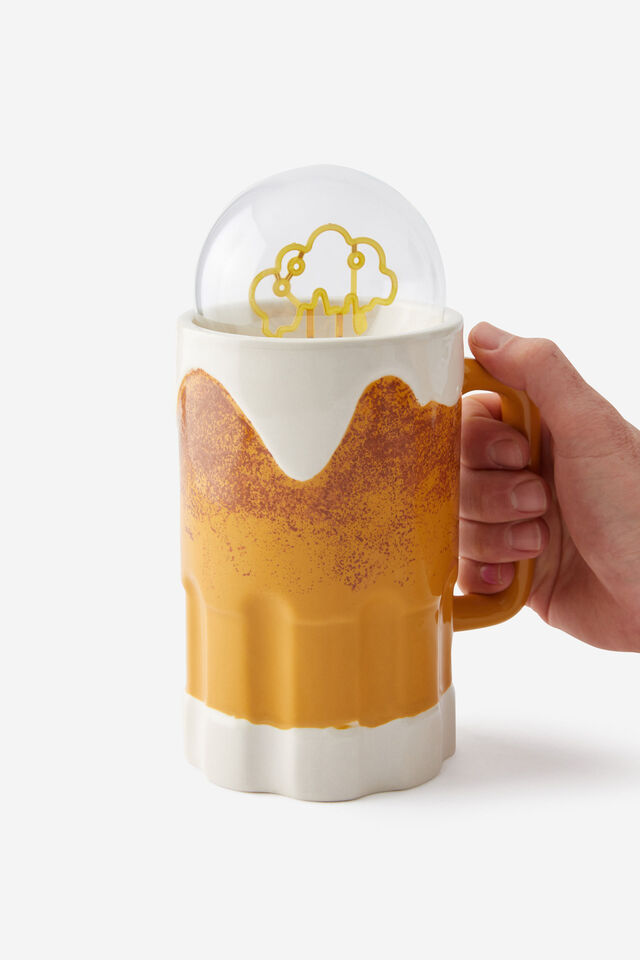 Premium Shaped Wick Desk Lamp, BEER GLASS!
