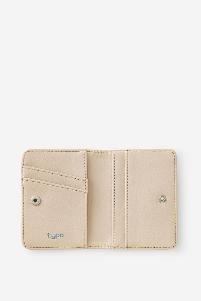 Card Wallet, NATURAL CHECK