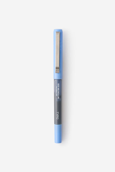 See Me Rollin Rollerball Pen, LIGHT CORNFLOWER