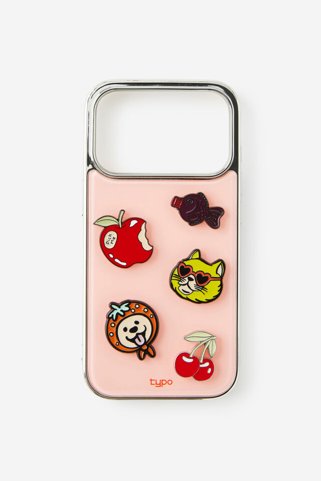 Enamel Sticker Individual, STRAWBERRY DOG