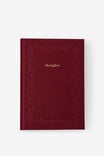 A5 Clothbound Journal, CABERNET - example image 1