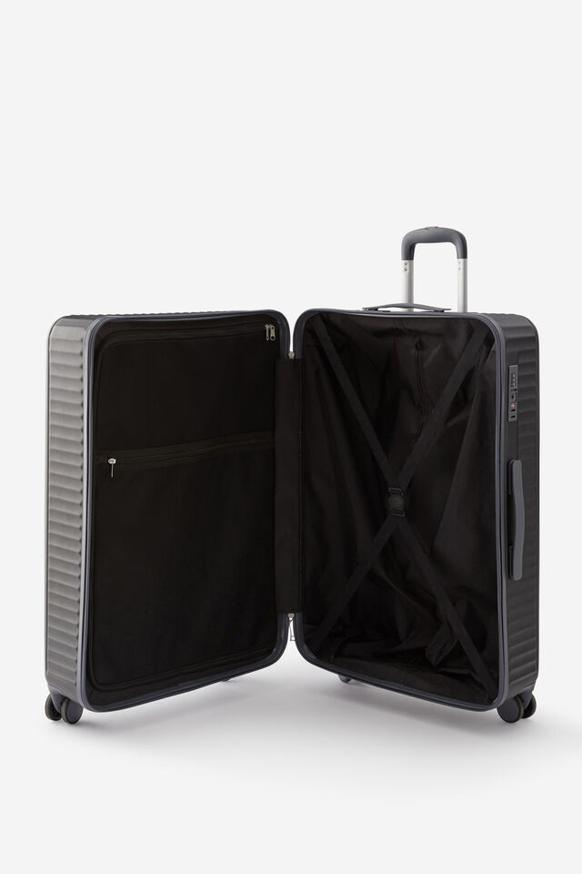Traveller 28 Inch Large Suitcase, BLACK