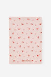Personalised 2026 B5 Weekly Soft Metro Diary, Ditsy Pansy Pink Clay - alternate image 1