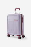 Traveller 20 Inch Carry On Suitcase, SILVER LILAC - alternate image 2
