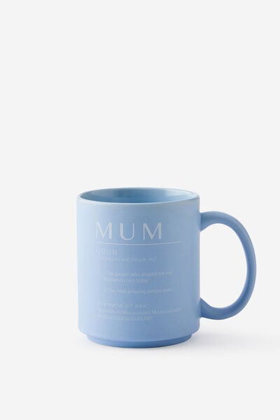 Daily Mug, MUM DEFINITION BLUE