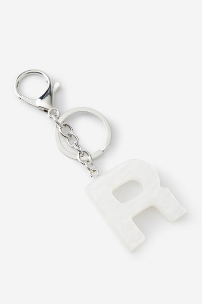 Alpha Keyrings, R / MOTHER OF PEARL
