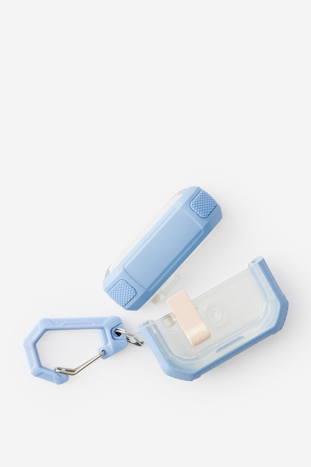 Active Shockproof Earbud Case Pro 2, BLUE SKIES/RIVER GUM