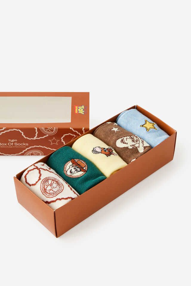 Box Of Socks, LCN DIS TOY STORY (M/L)