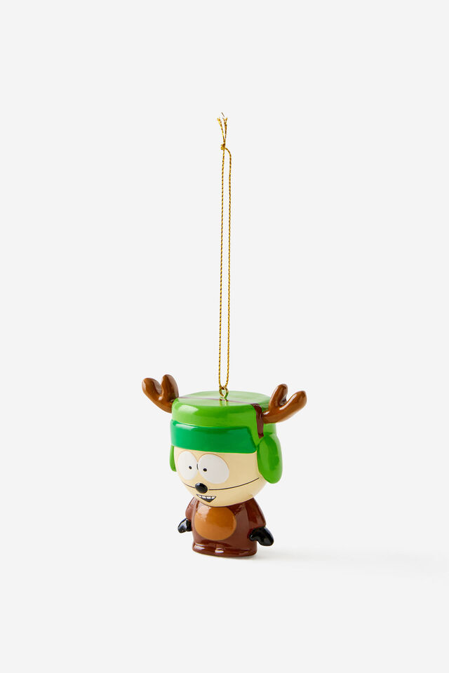 Collab Resin Christmas Ornament, LCN NIC SOUTH PARK KYLE REINDEER