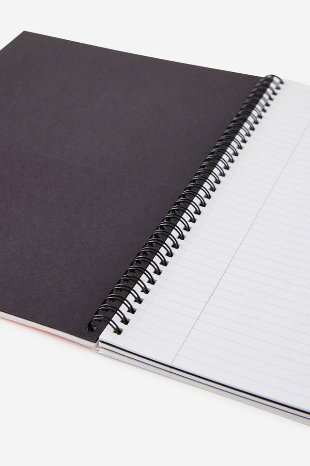 A4 Subject Spiral Lined Notebook, CORE MEMORIES APPLE