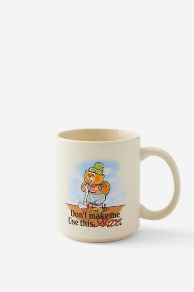 Daily Mug, DON T MAKE ME USE THIS AXE
