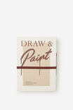 Premium B6 Activity Journal, DRAW & PAINT - example image 1