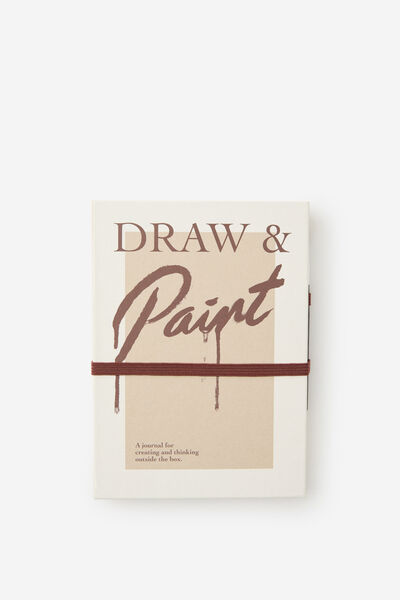 Premium B6 Activity Journal, DRAW & PAINT