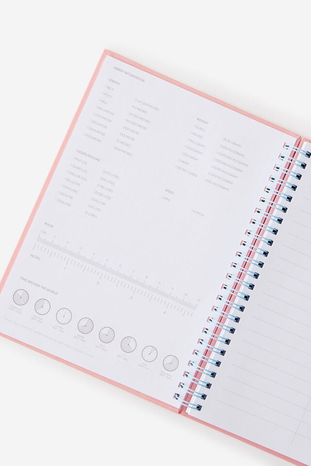 2026 Spiral Planner, PINK
