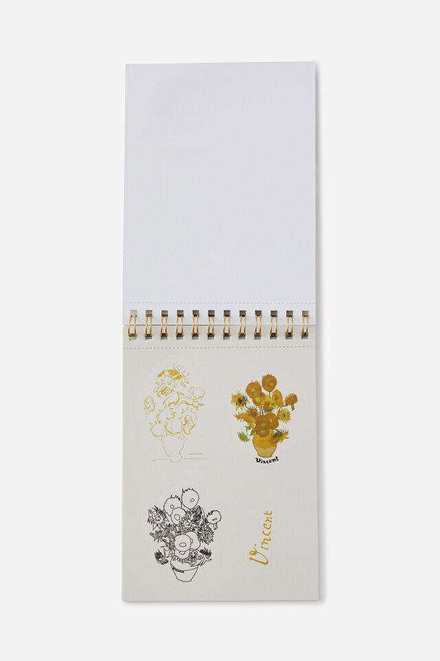 Premium Stick It Sticker Book, LCN VAN VAN GOGH