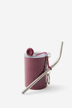 Mini Traveller Shot Cup, CABERNET - alternate image 2