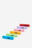 Mini Highlighters Ice Cream 6Pk, PASTELS - example image 1