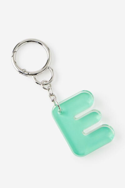 Alpha Keyrings, E JELLY MINT