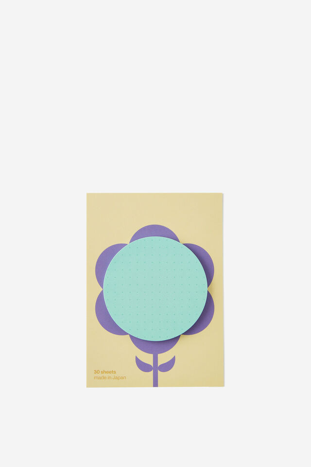 Sticky Note It, BLUE FLOWER