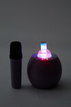 Party Karaoke Speaker With Light, SILVER LILAC - alternate image 3