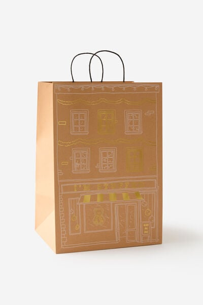 Premium Gift Bag - Lge, TINY WORLDS