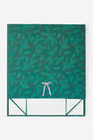 Large Magnetic Flat Pack Box, GREEN & PINK BOWS - alternate image 3