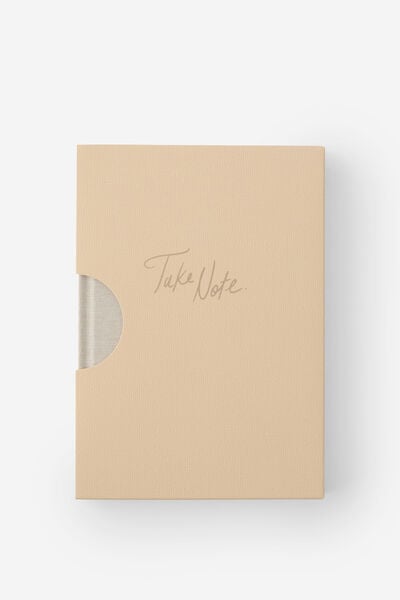 Loft A5 Lined Notebook, Chai Take Note