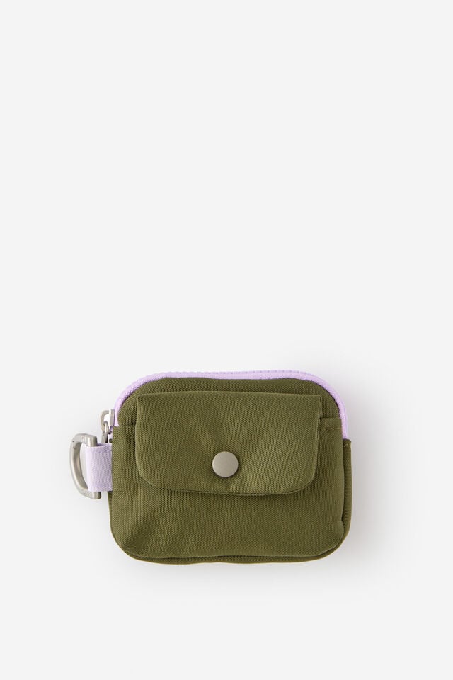 Mode Zip Wallet, OLIVE