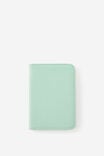 Passport Holder, MINTY BLOCK - example image 1